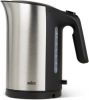 Braun WK 5100 BK ID Breakfast Collectie RVS waterkoker online kopen