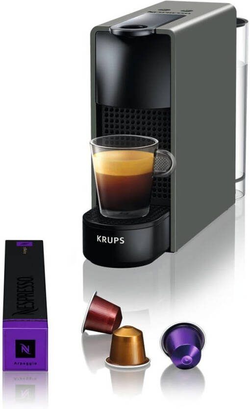 Nespresso Krups koffieapparaat Essenza Mini XN110B(Grijs ) -  Dewaterkokershop.nl