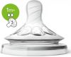 Philips Avent Natural Speen 1+ Maanden 2 Stuks Langzame Toevoer online kopen