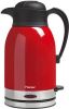 Bestron draadloze waterkoker thermo 1, 5 L 1600 W rood/roestvrij staal ATW1600 online kopen