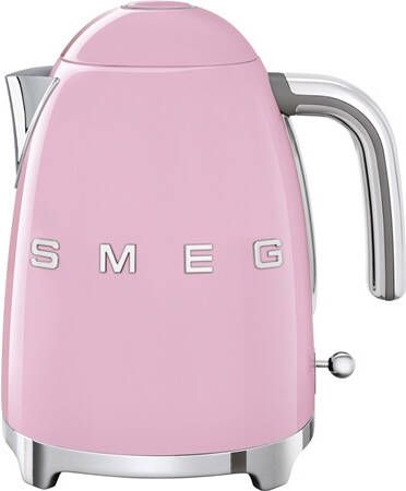 SMEG KLF03PKEU retro 50&apos, s style waterkoker, roze online kopen