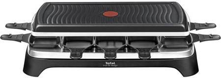 Tefal Raclette RE4588 Ambiance voor maximaal 10 personen, inclusief tafelgrill functie, grillplaat antiaanbak gecoat + geschikt voor de vaatwasser, 2 meter lange afneembare kabel, aan uitschakelaar online kopen