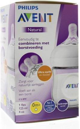 Philips Avent Natural babyfles  voor langzame toevoer SCF030/17 babyfles (0m+) online kopen