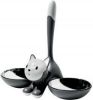 Alessi Tigrito Kattenvoerbak grijs 55cl online kopen