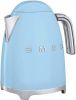 SMEG KLF03PBEU retro 50&apos, s style waterkoker, pastelblauw online kopen