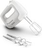 Tefal Handmixer HT450B Prep'Mix 5 snelheden, 2 garde en 2 deeghaken van edelstaal, veelzijdig, ergonomisch design, vaatwasserbestendige accessoires online kopen