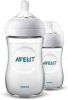 Philips Avent Natural Babyfles 260ml 1+ Maanden 2 Stuks Scf033/27 online kopen