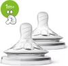 Philips Avent Natural Speen 1+ Maanden 2 Stuks Langzame Toevoer online kopen