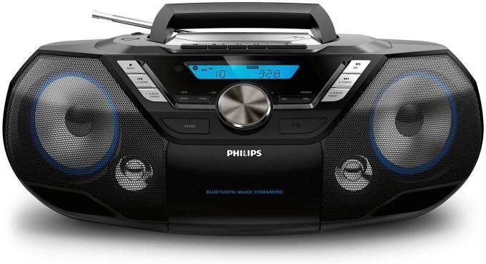 Philips AZB798T/12 Radio/CD-Speler met DAB+ Zwart - Dewaterkokershop.nl
