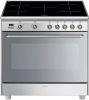 Smeg CG90IXT9 Inductie fornuis Rvs online kopen